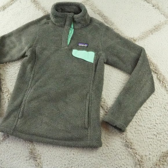 Patagonia Re-Tool Snap-T Fleece Pullover Sweater Womens Extra Small Pull Over - Picture 2 of 12